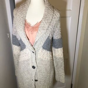 Free People Loose weave Bouche like sweater